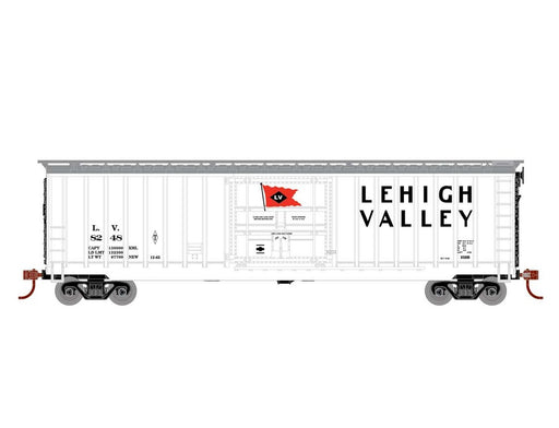Roundhouse 40234 HO Scale 50' Outside-Post Plug Door Boxcar Lehigh Valley LV 8248