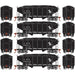 Roundhouse 50014 HO Scale 34' Ribbed Hopper w/Load Chesapeake & Ohio C&O 4-Pack #2