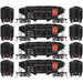 Roundhouse 50016 HO Scale 34' Ribbed Hopper w/Load Reading RDG 4-Pack #2