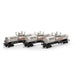 Roundhouse 72994 HO Scale Chemical Tank Car Baker's Chocolate GATX 3 Pack
