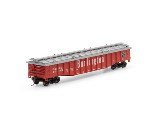 Roundhouse 82108 HO Scale 50' Covered Gondola Burlington CB&Q 83123
