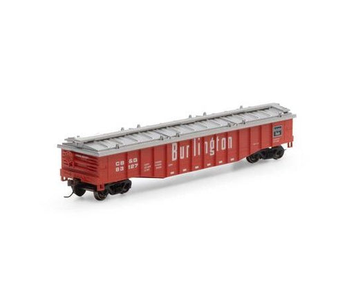 Roundhouse 82109 HO Scale 50' Covered Gondola Burlington CB&Q 83127