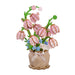 Rowood ROETF003 Pink Lily of the Valley DIY 3D Wooden Flower Model Kit