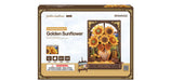 Rowood TH002 3D Wooden Puzzle - Golden Sunflower Wall Art