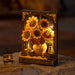 Rowood TH002 3D Wooden Puzzle - Golden Sunflower Wall Art