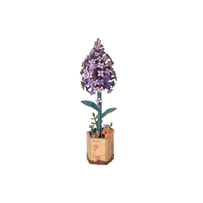 Rowood TW021 3D Wooden Puzzle - Lilac
