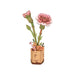 Rowood TW051 3D Wooden Puzzle - Pink Carnation