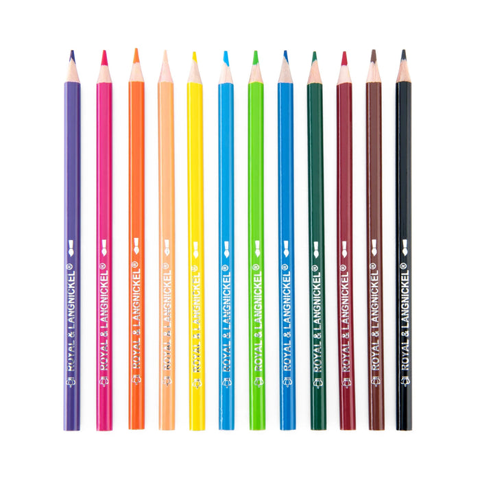 Royal & Langnickel 35877 Cool Art Watercolor Pencils Set (12 Piece)
