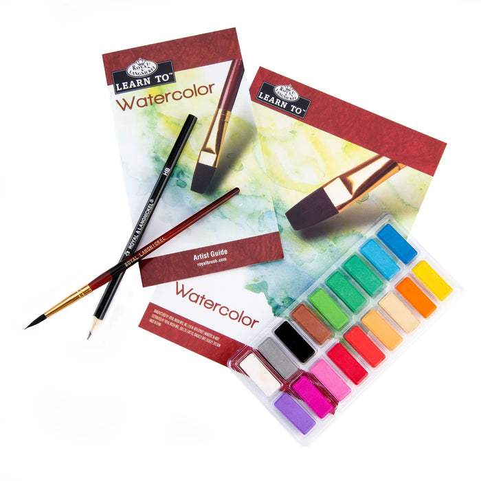 Royal & Langnickel 37326 Learn to Watercolor Cake Art Set (29 Piece)