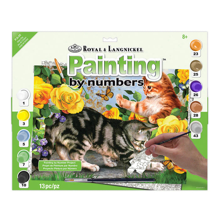 Royal & Langnickel 37373 Kitten Play Paint by Number (11.25"x15.375")