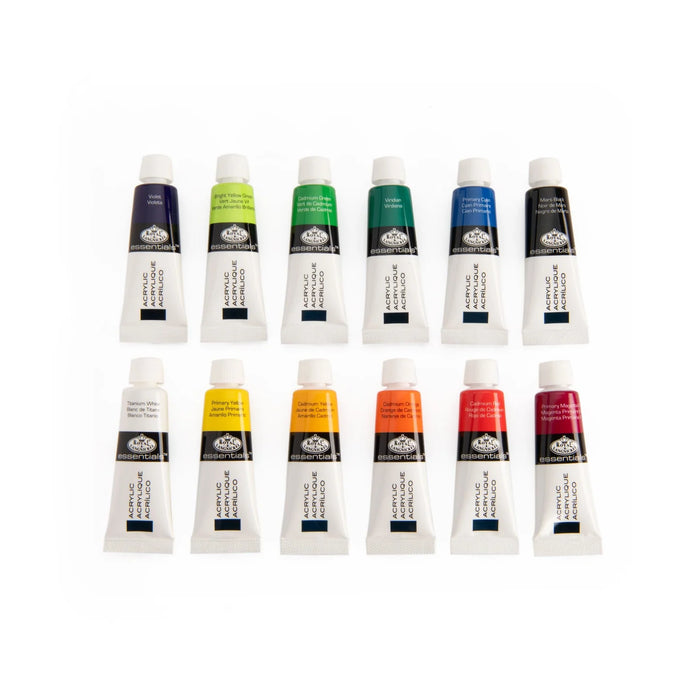 Royal & Langnickel 38098 Artist Acrylic Paint Set 12ml Tubes (12 Piece)