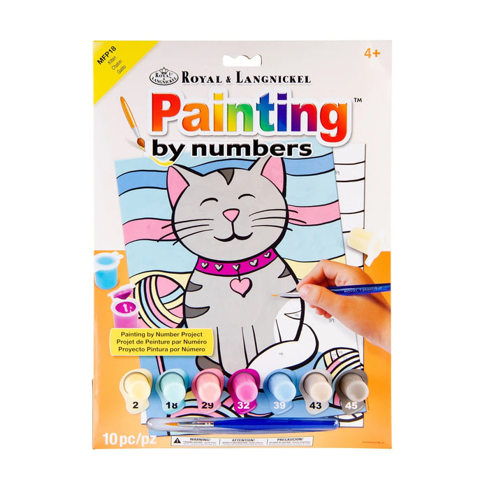 Royal & Langnickel 38683 Kitten Paint by Number (8.75"x11.75")