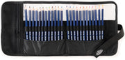 Royal & Langnickel 39271 Drawing Pencils Set in Roll-Up Travel Case (24 colored pencils.)