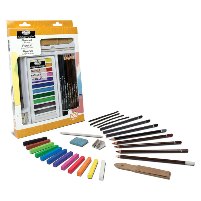 Royal & Langnickel 7304 Essentials Pastel Pencils Art Set (28 Piece)