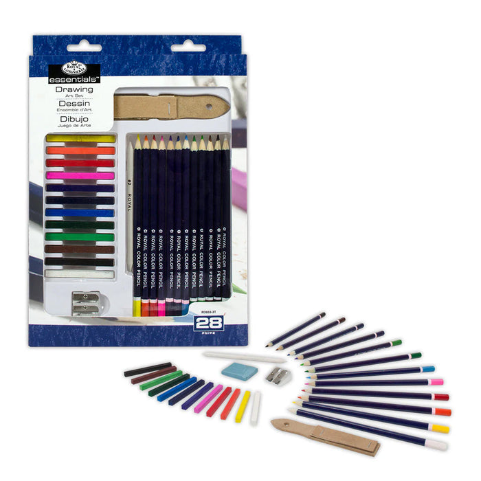 Royal & Langnickel 7305 Essentials Drawing Pencils Art Set (28 Piece)