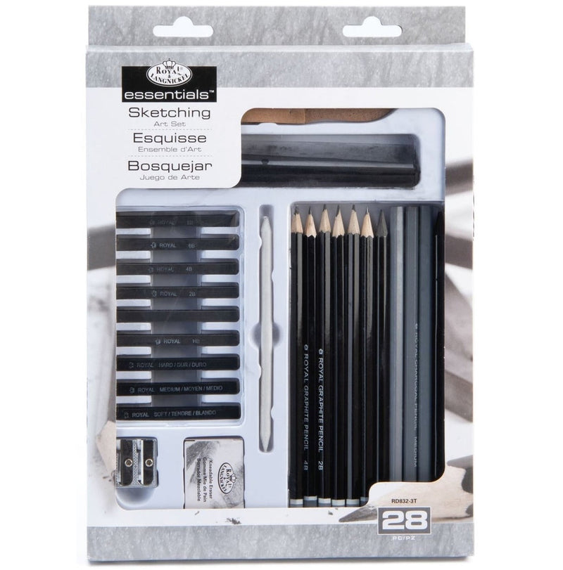 Royal & Langnickel 7306 Essentials Sketching Pencils Art Set (28 Piece)