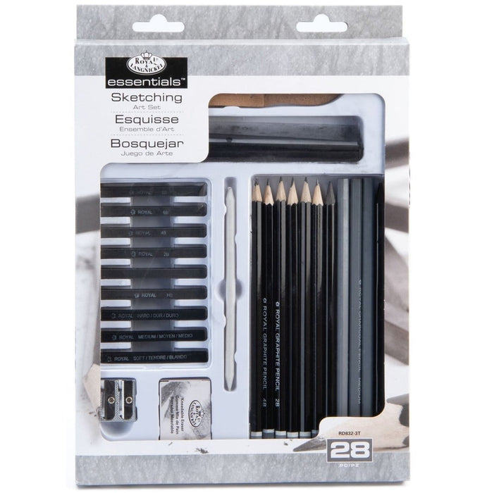 Royal & Langnickel 7306 Essentials Sketching Pencils Art Set (28 Piece)