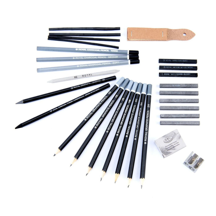 Royal & Langnickel 7306 Essentials Sketching Pencils Art Set (28 Piece)