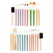 Royal & Langnickel 8940 Assorted Craft Brushes 25 Piece Value Pack