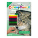 Royal & Langnickel 94358 Curious Eyes (Wolf) Pencil by Number (8.75"x11.75")