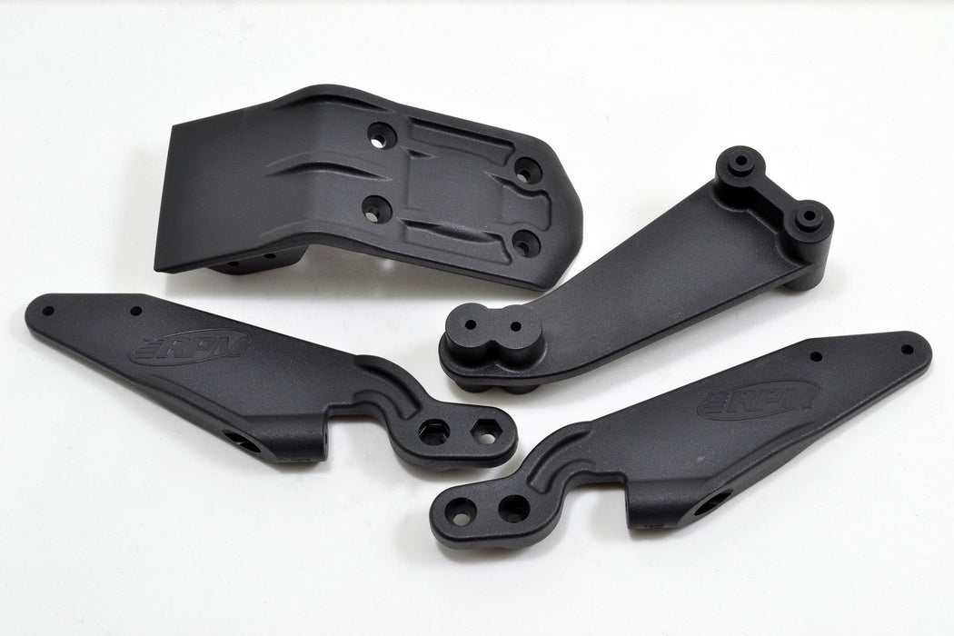 RPM 81802 Black HD Wing Mount System for Arrma Kraton and Other 6S Vehicles