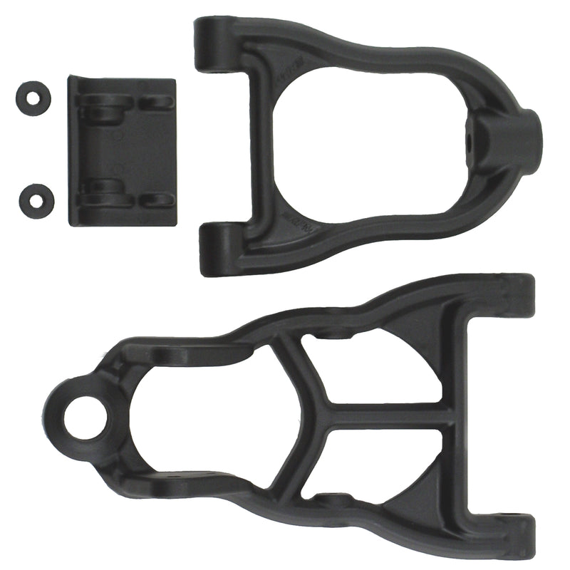RPM 82142 Black Front Upper and Lower A-arms for HPI Baja 5SC, 5B, & 5T