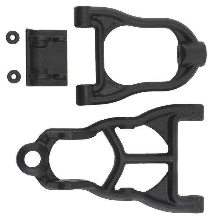 RPM 82142 Black Front Upper and Lower A-arms for HPI Baja 5SC, 5B, & 5T