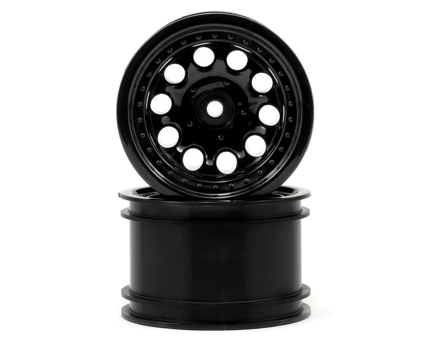 RPM 82222 Revolver 2.2" Black Narrow Wheelbase Wheels (1 Pair)