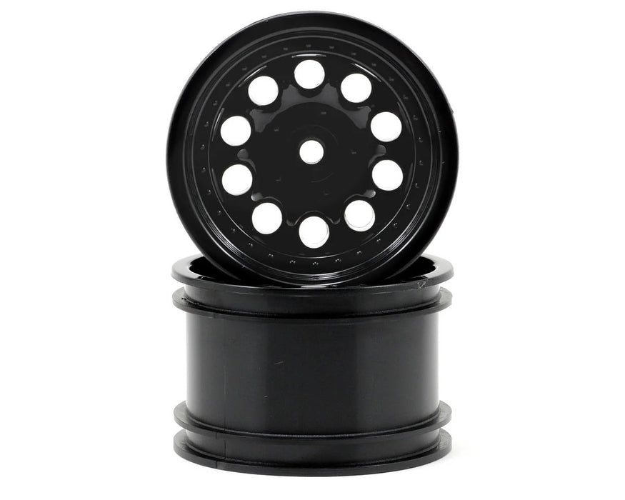 RPM 82232 Revolver 2.2" Black Wide Wheelbase Wheels (1 Pair)