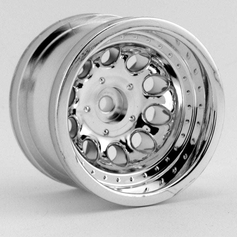 RPM 82233 Revolver 2.2" Chrome Wide Wheelbase Wheels (1 Pair)