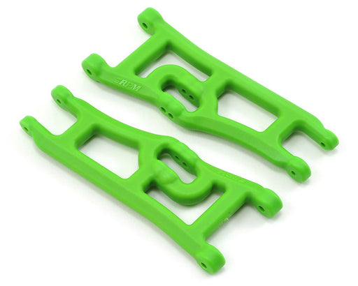 RPM 70664 Green Wide Front A-Arms for Traxxas Rustler/Stampede (2 Pack)