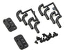 RPM 70852 Black Zoomies Mock Exhaust Headers