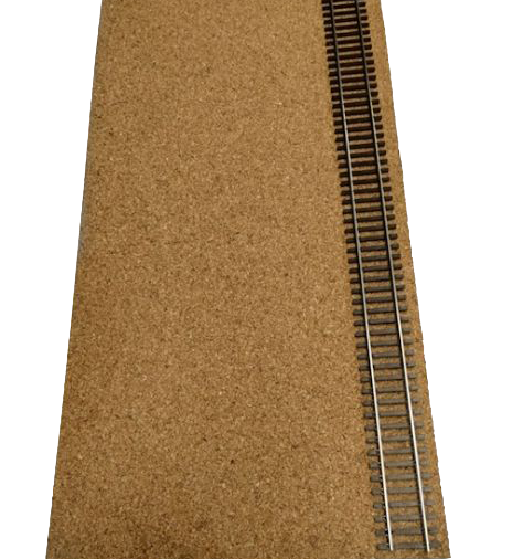 RRCRaftsman Thick Cork Roadbed Sheet - 36" long by 6" wide