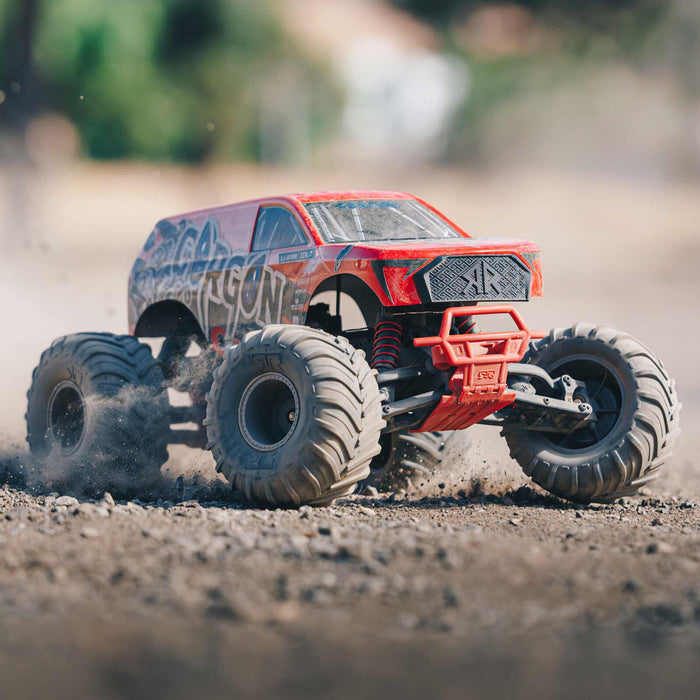 Arrma ARA3230ST2 GORGON™ 1/10 RTR 2WD Monster Truck Combo - Red
