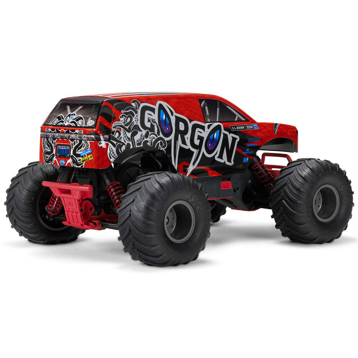 Arrma ARA3230ST2 GORGON™ 1/10 RTR 2WD Monster Truck Combo - Red