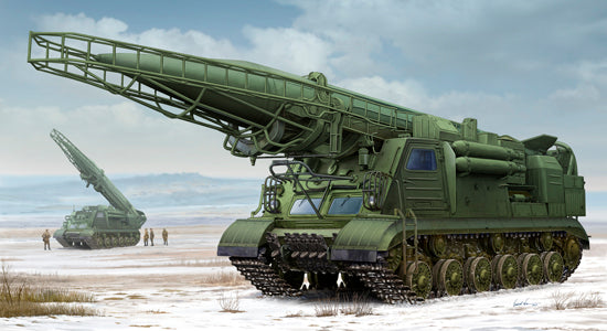 Trumpeter Scale Models 1024 1/35 Soviet 2P19 Launcher with R-17 Missile SS-1C SCUD B Model Kit