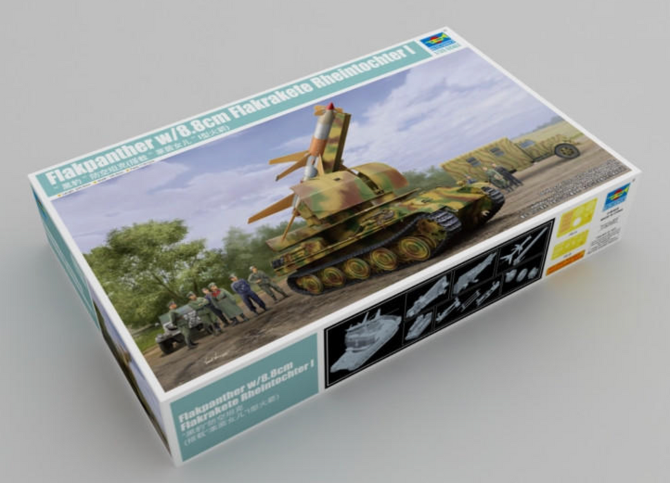 Trumpeter Scale Models 9532 1/35 Flakpanther with 8.8cm Flakrakete Model Kit