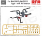 Ryefield Models 2007 1/35 Engine Pipeline Parts for Tiger I with full interior (for Ryefield 5003/5025)