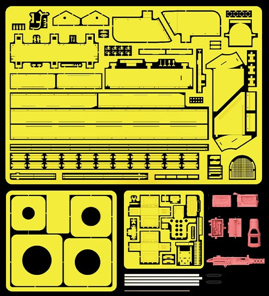 Ryefield Models 2017 1/35 Upgrade Solution for M4A3 Sherman Korean War (for Ryefield 5049)