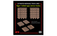 Ryefield Models 2019 1/35 3D Printed Workable Track Links Tiger I Initial Type Mirror Tracks