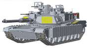 Ryefield Models 5004 1/35 M1A2 Abrams Tusk I/Tusk I/II Battle Tank Model Kit