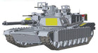 Ryefield Models 5004 1/35 M1A2 Abrams Tusk I/Tusk I/II Battle Tank Model Kit