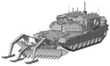 Ryefield Models 5011 1/35 M1 Assault Breacher Vehicle with Mine Plow Model Tank Kit
