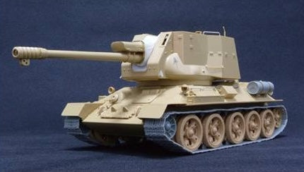 Ryefield Models 5013 1/35 T-34/122 Egyptian 122 mm Self-Propelled Gun Model Kit