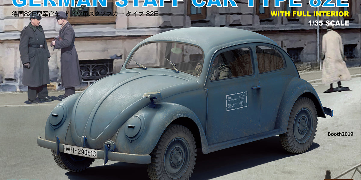 Ryefield Models 5023 1/35 German Staff Car Type 82E with full interior ...