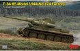 Ryefield Models 5040 1/35 T-34/85 Model 1944 No.174 Factory Model Kit