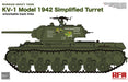 Ryefield Models 5041 1/35 Russian Heavy Tank KV-1 Model 1942 Simplified Turret Model Kit