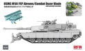Ryefield Models 5048 1/35 USMC M1A1 FEP Abrams & Dozer Blade w/ Workable Tracks Model Kit
