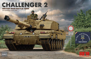 Ryefield Models 5062 1/35 Challenger 2 British MBT w/ Workable Tracks Model Kit