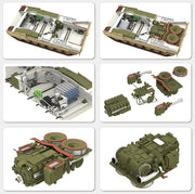 Ryefield Models 5066 1/35 Leopard 2A6 Main Battle Tank with Interior Model Kit